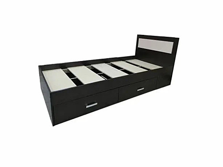 РЭД-1 Кровать 1,6*2,0 (венге/белфорт)+настил ДСП