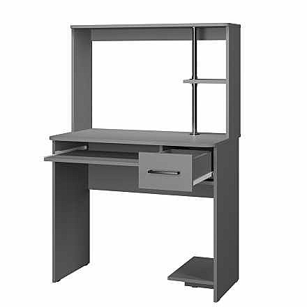 Дебют Стол компьютерный (лдсп) (Графит)															