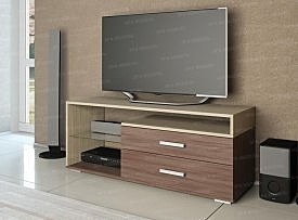 Эра Гостиная Тумба ТВ-2 Ясень шимо 